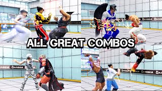 Tekken Tag Tournament 2 - All Great Combos Showcase