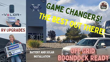 RV Off-Grid (Solar) Power System Review | Game Changer 3.0 Batteries From Battle Born