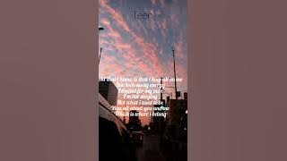 Nadine- evito// letra animação