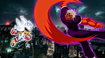 Sonic exe V2 OP (all form) (New) VS Yujiro Hanma OP 12P in Jump Force Mugen