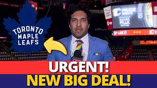 BREAKING! SHOCKING LEAFS MOVE IS ANNOUNCED! YOU CAN CELEBRATE NOW! MAPLE LEAFS NEWS
