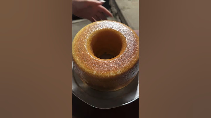 Cake ready, see how it turned out.