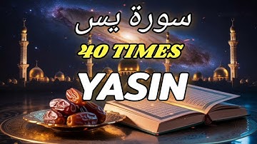 ❤️Surah Yasin 40 times 💙 سورة يس Beautiful Quran before sleep