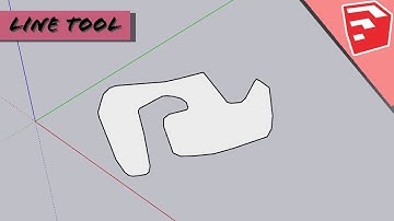 How To Use The Line Tool In SketchUp