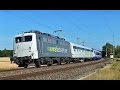 BR 151 schleppt ICE-T ab, Railadventure 139, BR 187 und viel Güterverkehr im Frankenwald