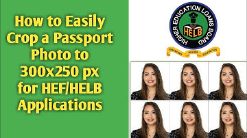 How to Easily Crop a Passport Photo to 300x250 px for HEF/HELB Applications