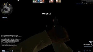 CSGO Weird warm up glitch
