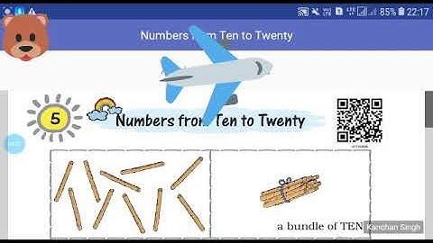 CLASS-1, MATH, CHAPTER-5, NUMBERS FROM TEN TO TWENTY,(PART-1) RSM PUBLIC SCHOOL, SUPAUL,10.8.20