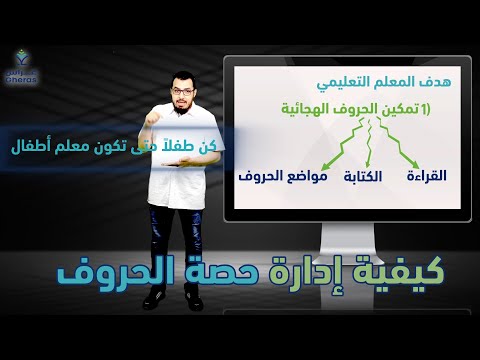 كيفية إدارة حصة الحروف في منهج نور البيان مع المعلم خالد عجيل 