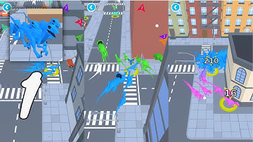 Dino Crowd Gameplay Walkthrough Part 1 (Android, IOS)