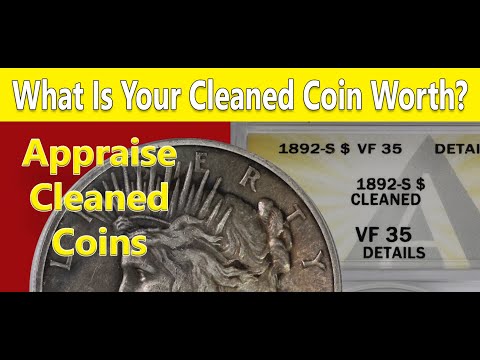 How NOT To Clean Coins – Coin Restoration Methods – COIN HelpU   Channel