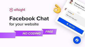 TOP Facebook Chat Button for website