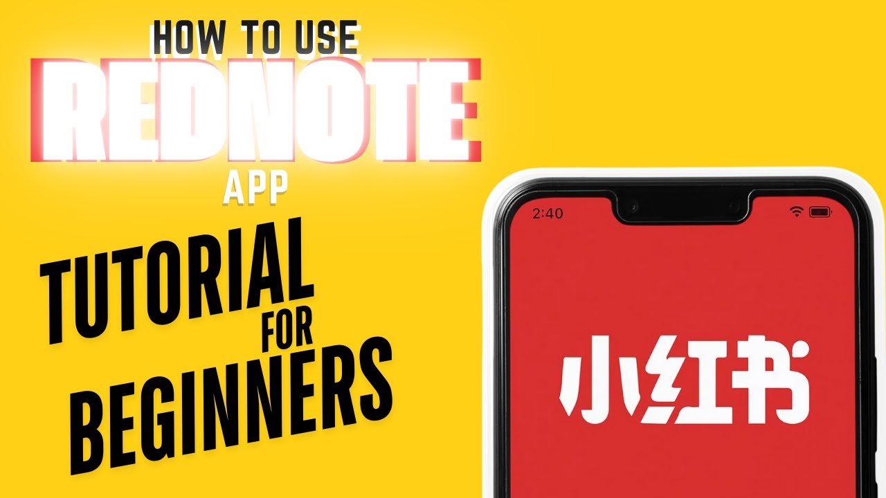 How To Use Rednote App | EASY GUIDE (2026) - YouTube