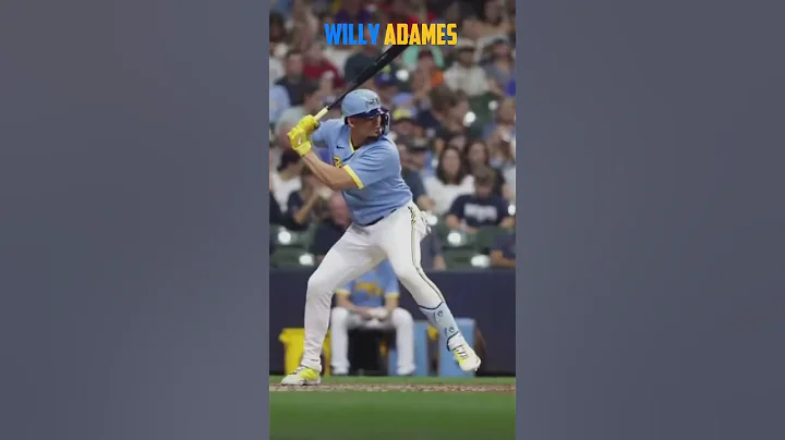 Willy adames home run #blowup #fps #willy #fypシ #shorts #MLB #brewcrew #sub