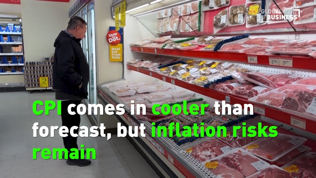 U.S. Inflation Rises Below Expectations - YouTube