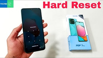 Tecno Pop 7 Pro Hard Reset | Tacno (BF7h) Pattern Lock Remove Without Pc