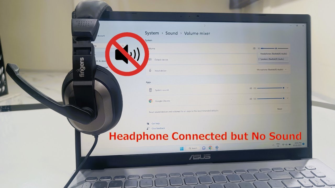 Fix Headphone Connected But No Output Sound in Windows 1110