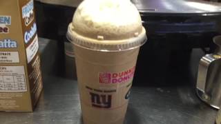 How to make Coolattas at Dunkin donuts training video 101 by professional
