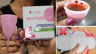 अब पीरियड्स में नहीं लेनी पड़ेगी पैड How to Use Menstrual Cup, Sharing My Real Experience screenshot 2