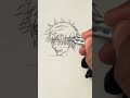 Draw gojo satoru short draw anime drawingtutorial