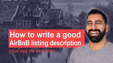 How to write a good AirBnB listing description (plus real life example)