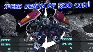 GBO2 Full Armor Gundam [TB]: Speed demon of 500 cost!