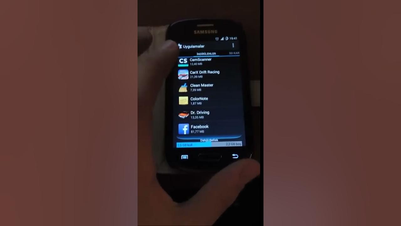S3 MİNİ SD Karta Taşıma // [Move To SD Card] YouTube