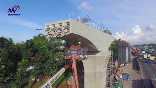 Pemutaran Pier Head Metode Sosrobahu Jalan Tol Jakarta - Cikampek II Elevated (ver.1)