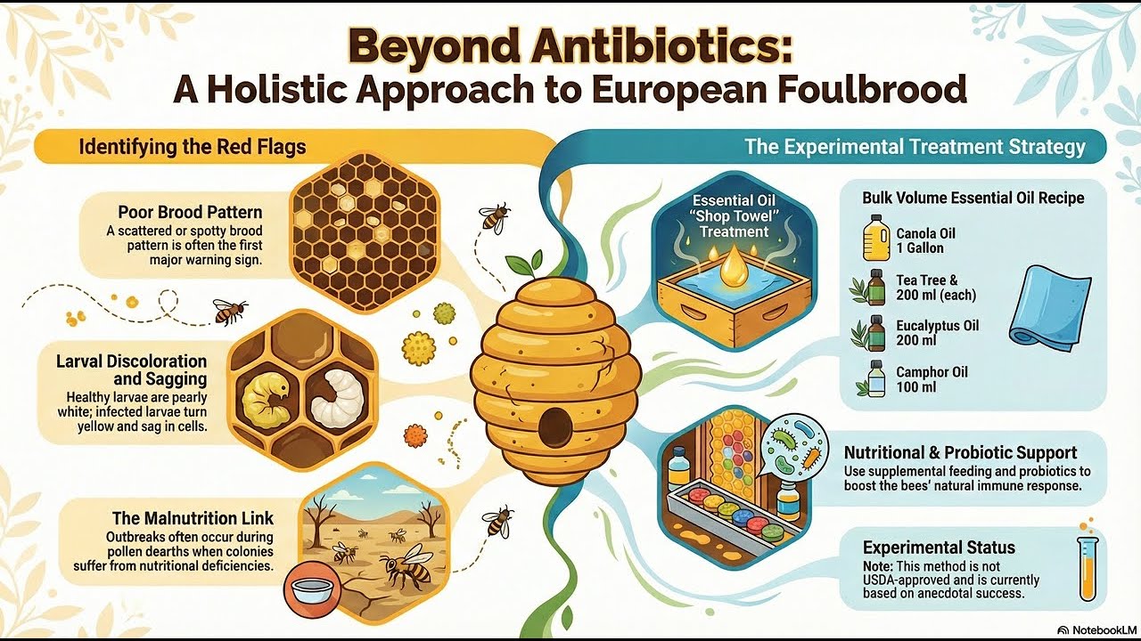 Essential Oil Treatments for European Foulbrood