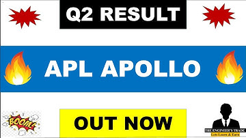 Apl Apollo Q2 Results 2026 | Apl Apollo Results Today | Apl Apollo Share Latest News 