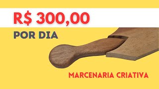 R$ 300,00 EM UM DIA com esse OBJETO de MARCENARIA CRIATIVA. PASSO A PASSO COMPLETO AQUI!