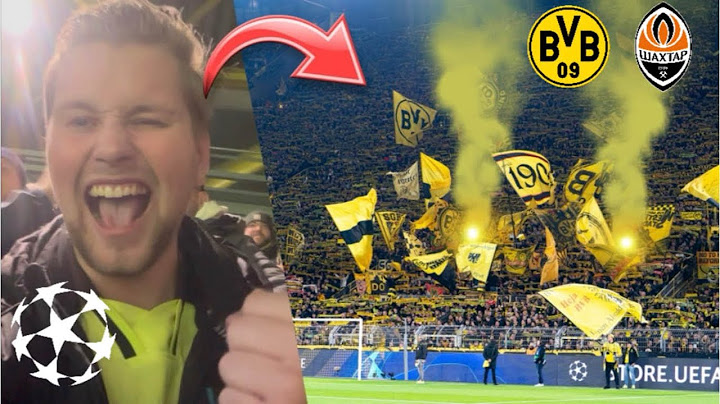 EXPERIENCING THE YELLOW WALL IN THE CHAMPIONS LEAGUE!! Dortmund - Shakhtar Donetsk Matchday Vlog