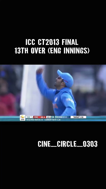 India Crowned Champions | Champions Trophy 2013 Final | India vs England Thriller