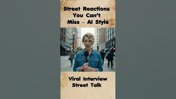 AI Street Interviews: You Won’t Believe Their Answers!