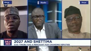 Why Tinubu wants to replace VP Shettima for 2027 as Ganduje resigns  as APC Chair/DEJI360 EP547 PT3
