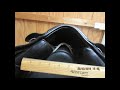 Roosli pilatus used dressage saddle 165 mw 22899