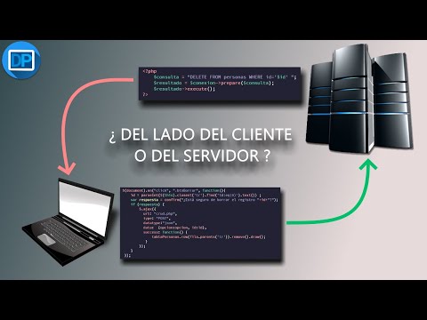 Video: ¿Qué es el lenguaje del lado del cliente y del lado del servidor?