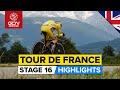 The Race Of Truth For The GC Fight! | Tour De France 2023 Highlights - Stage 16