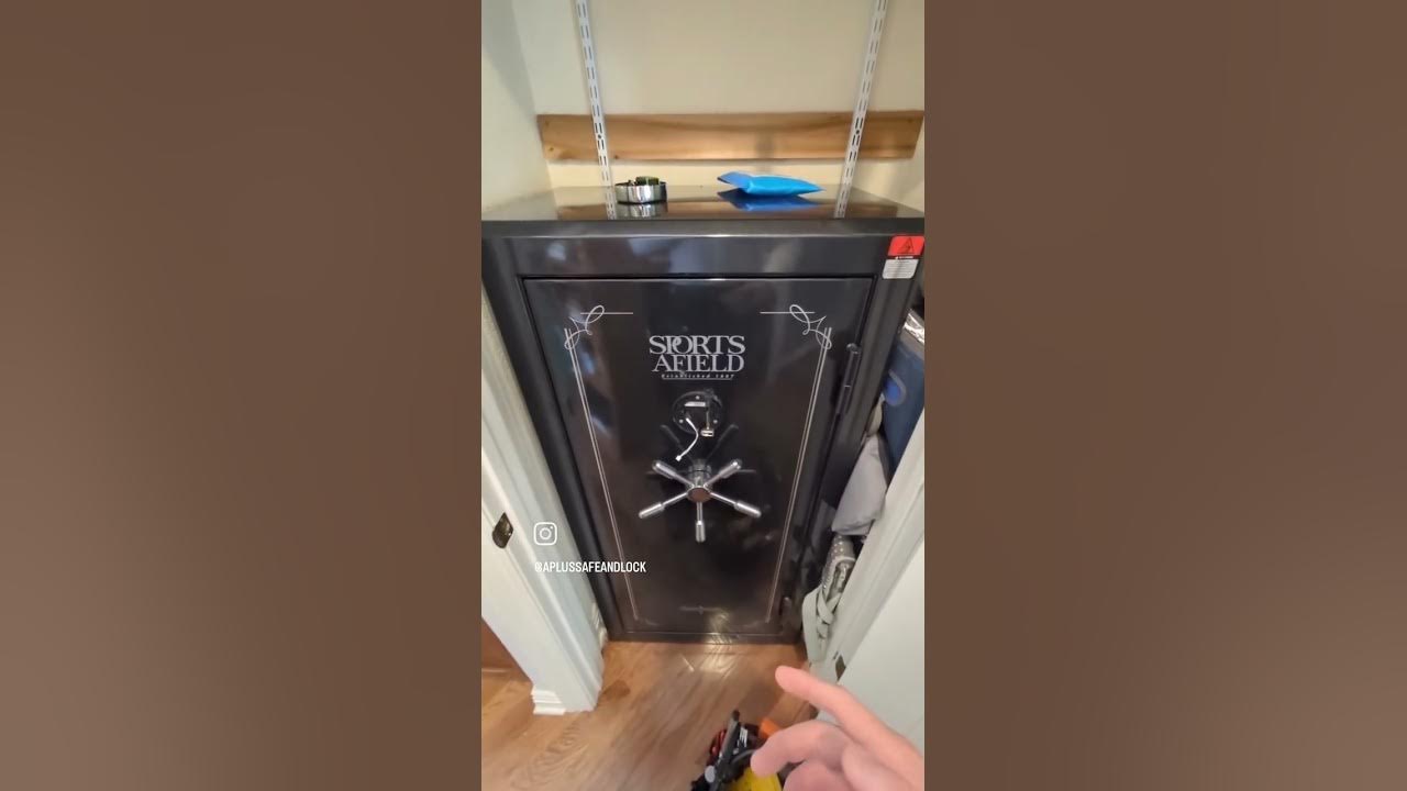 😱Sports Afield Gun Safe Handle Just Spins!😱 YouTube