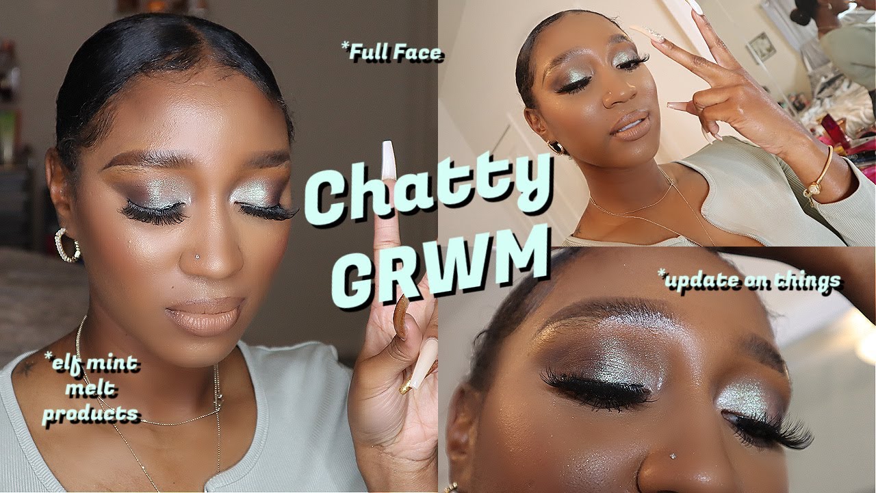Chatty Makeup GRWM| How school went, New friends, New piercings