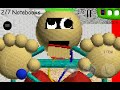 Trying to beat the Playtime Army in Baldi's Basics (All 7 Notebooks, 3/4 Exits)