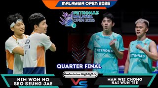 Download Lagu Kim/Seo (김원호/서승재) vs Man/Tee (MAS) | Malaysia Open 2026 Badminton MP3