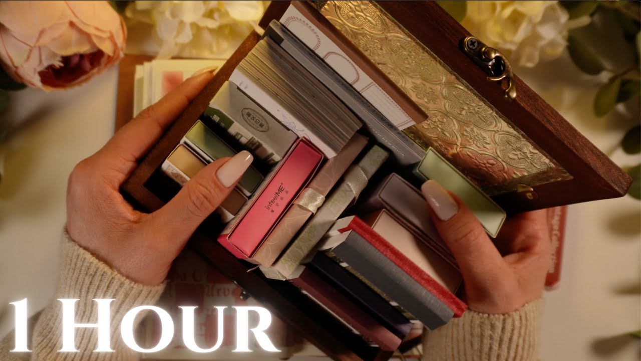 ASMR | Stress Relieving Cozy Hobby | Aesthetic Journaling Sounds for Background Noise | No Talking