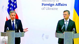 Secretary Blinken meets with Ukraine Foreign Minister in Kyiv | May 15, 2024