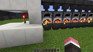 Minecraft 1.5 | Automated furnace system with hoppers!