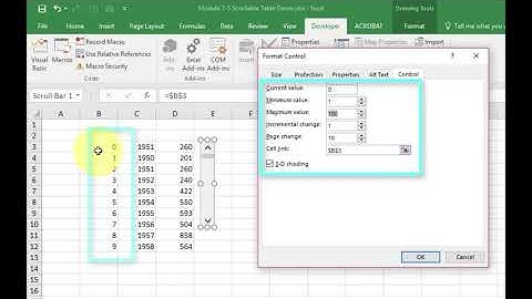 7-5 Free Excel Dashboard Course | Scrollable Tables | Jordan Goldmeier