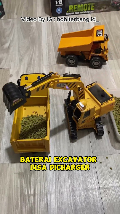 Mainan Excavator | RC Excavator 200 ribuan yang bisa ngeruk