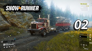 SnowRunner - Gameplay Walkthrough (No Commentary) - Part 02