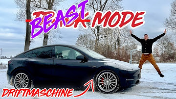 FINALLY! TRACK MODE in the TESLA Model Y Performance 😁