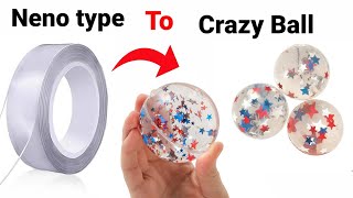 How to make Crazy balls at home/homemade Bouncy ball/DIY Crazy ball/Jumping ball/homemade Ball ball